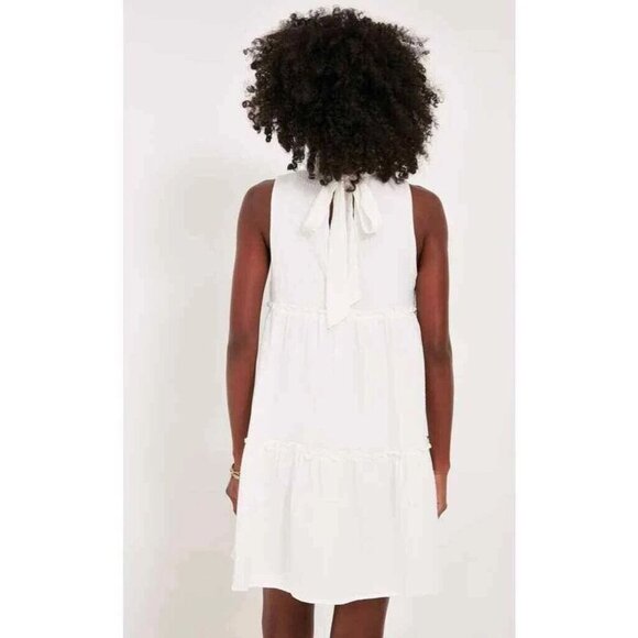 Pomander Place Tuckernuck Morgan Sleeveless High Neck Mini Dress 41442 - Picture 4 of 13
